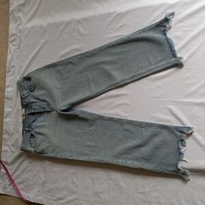 EUC - WE THE FREE - FREE PEOPLE 100% Cotton BUTTON FLY JEANS  SIZE 29 - RN 66170